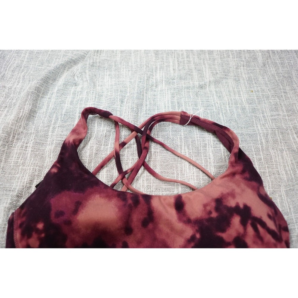 victorias secret bra womens medium purple bralette tye dye padded wireless - Picture 2 of 7